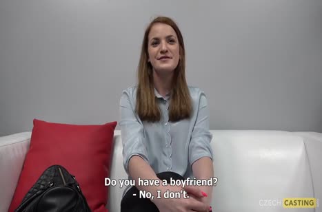 Деваха хорошо показала себя на кастинге в порнуху